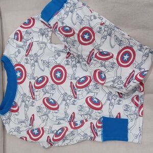 Captain America boys pajamas